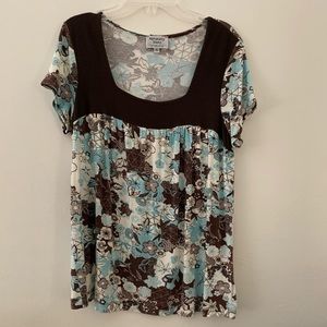 Naturally Yours Floral Blouse